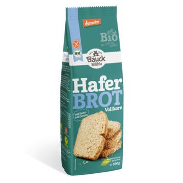Bauck Broodmix Haver Biologisch 500g, Verzenden, Nieuw