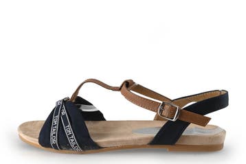 Tom Tailor Sandalen in maat 41 Blauw, Zo goed als nieuw, Verzenden, Blauw, Sandalen of Muiltjes