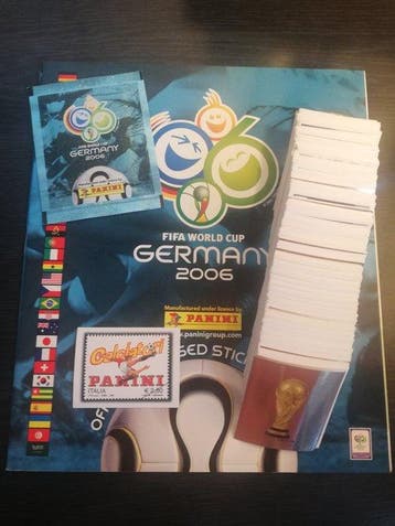 2006 Panini Lionel Messi, Cristiano Ronaldo, Zlatan, Nieuw