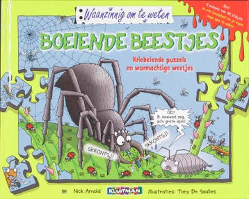 Boeiende beestjes Kriebelende puzzels en wormachtige weetjes, Verzenden, Zo goed als nieuw, N. Arnold