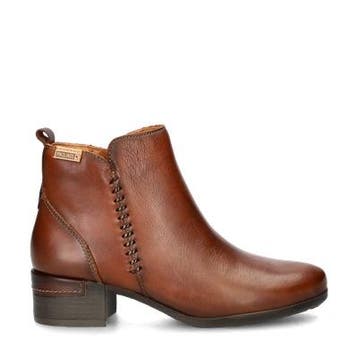 Pikolinos Malaga enkellaarsjes voor dames in het Cognac, Overige kleuren, Verzenden, Lage of Enkellaarzen, Nieuw