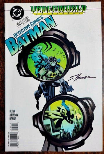 Detective Comics #692 - Signed by Scott Hanna + COA and POA, Nieuw