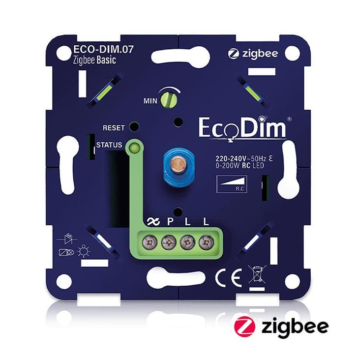 LED DIMMER ZIGBEE | BASIC | DRUK/DRAAI | 0-200W, Huis en Inrichting, Lampen | Overige