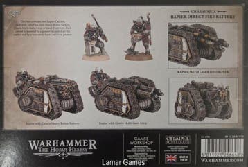 Solar Auxilia - Rapier Direct Fire Battery (Warhammer nieuw), Ophalen of Verzenden, Nieuw