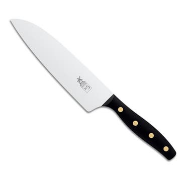 Robert Herder K5 Koksmes XL – RVS – Licht Gebogen – Le, Ophalen of Verzenden, Nieuw, Rvs of Chroom, Los bestek