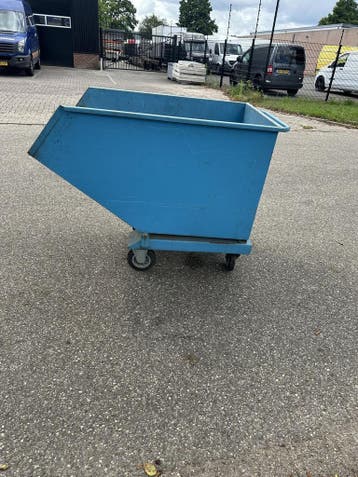 Gebruikte Kantelbakken, Kantelbak, Kiepbak, Kiepcontainer, Ophalen, Gebruikt, 100 cm of meer, 60 cm of meer