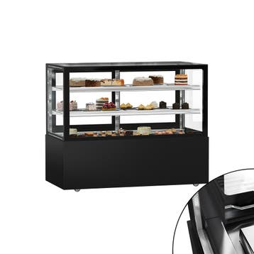 GGM Gastro | Koel- & Gebaksvitrine MADRID - 1500mm - |, Verzenden, Nieuw in verpakking