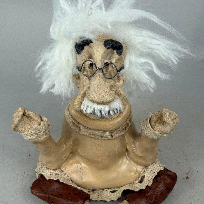 Anna Em - No reserve- Albert Einstein, Antiek en Kunst, Kunst | Designobjecten