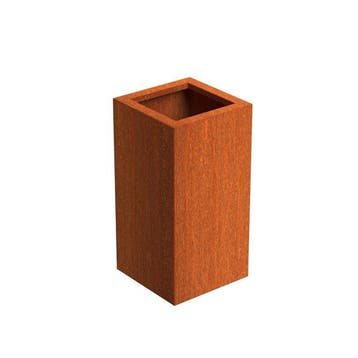 Plantenbak Cortenstaal 40x40x80 cm, Tuin en Terras, Verzenden, Nieuw