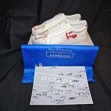 SANGACIO - Jean-Michel Basquiat - Sneakers - Maat: EU 42.5 -, Kleding | Heren, Schoenen, Nieuw