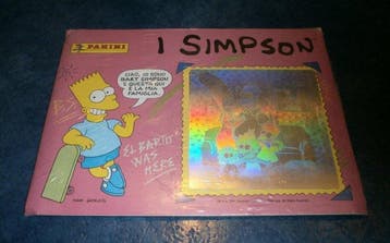 Panini - The Simpsons (1991) - Factory seal (Empty album +, Nieuw