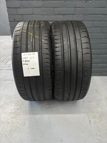 255/40/21 CONTI SPORTCONTACT 7 5,8MM 2 STUKS €200,- (0124), Auto-onderdelen, Banden en Velgen, Ophalen, Gebruikt, 255 mm, 21 inch