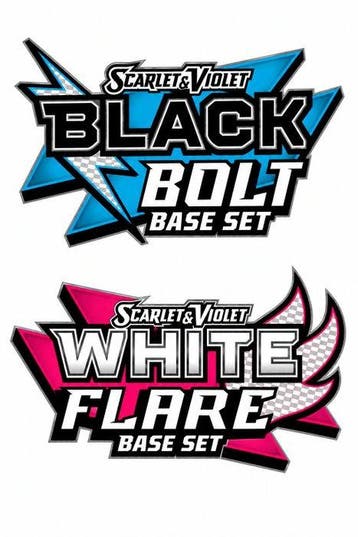 Complete set Black Bolt & White Flare - Base Sets – Commons,, Nieuw