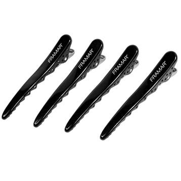 Framar  Big Bite Haarclips  Zwart 4 st, Sieraden, Tassen en Uiterlijk, Verzenden, Nieuw