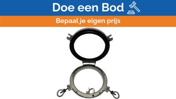 Bieden: SCM stainless steel opening porthole, Ophalen of Verzenden, Nieuw, Kombuis en Sanitair, Zeilboot of Motorboot