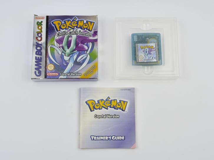 Pokemon Crystal [Gameboy Color], Spelcomputers en Games, Games | Nintendo Game Boy, Zo goed als nieuw, Ophalen of Verzenden