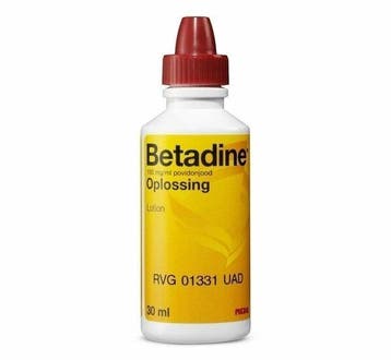 Betadine jodium 30 ml, Verzenden, Nieuw
