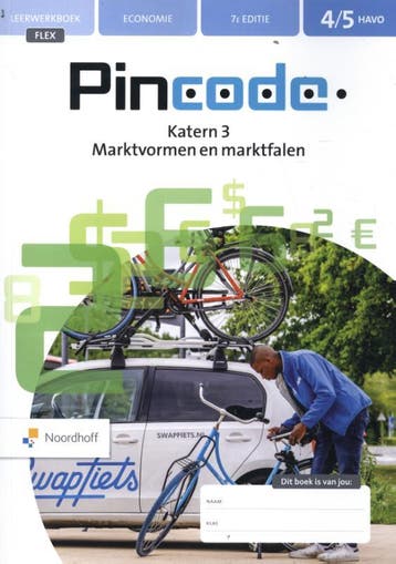 Pincode havo katern 3 Marktvormen en Marktfale 9789001753856, Boeken, Verzenden, Zo goed als nieuw