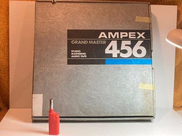 Ampex - 456 Grand Master Tape & NAB Spools Reel-to-reel, Nieuw