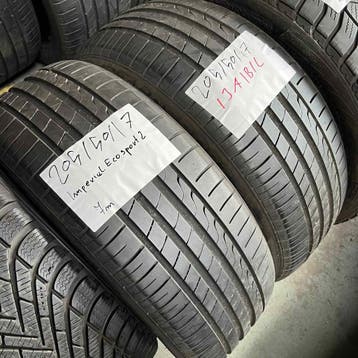 2 x Imperial 205-50-17 Zomerbanden 7mm, Gebruikt, 17 inch, Band(en), Personenwagen