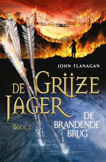 De brandende brug / De Grijze Jager / 2 - John Flanagan, Boeken, Verzenden, Gelezen, John Flanagan
