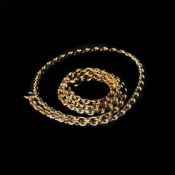 touwketting halsketting - Zilver - India - Tweede helft van