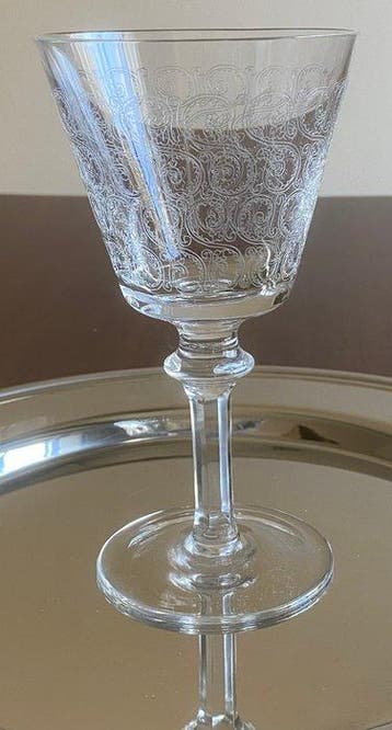 Baccarat - Kelk (6) - rohan - Kristal - Baccarat-model