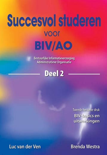 Succesvol studeren voor BIV/AO deel 2, 9789075043112, Verzenden, Zo goed als nieuw, HBO