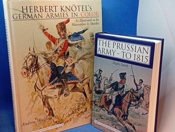 - - Lot: Knötels German Armies in Color+The Prussian Army -