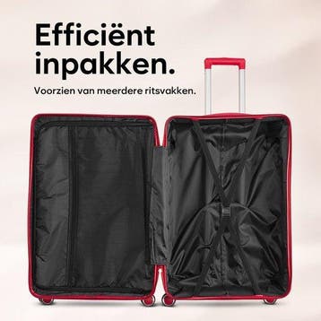 2dekans | SC Travelin Charm – 24-inch Medium Reiskoffer –, Ophalen of Verzenden, Zo goed als nieuw