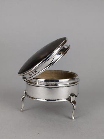 Sieradendoos - .925 zilver, Antiek en Kunst