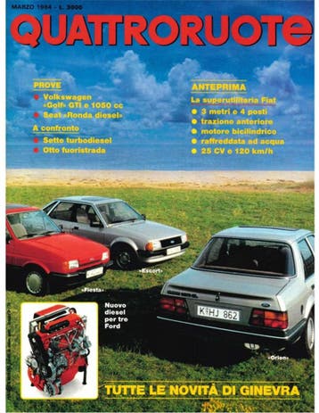 1984 QUATTRORUOTE MAGAZINE 341 ITALIAANS, Nieuw, Author