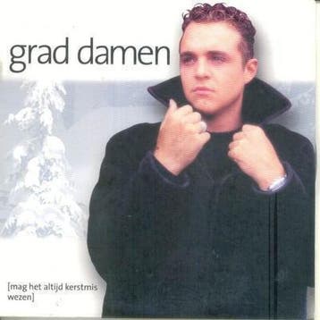 cd single card - Grad Damen - Mag Het Altijd Kerstmis Wezen, Verzenden, Zo goed als nieuw, Nederlandstalig