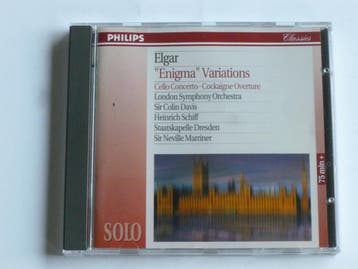 Elgar - Enigma Variations / Heinrich Schiff, Sir Colin Davis, Ophalen of Verzenden, Zo goed als nieuw