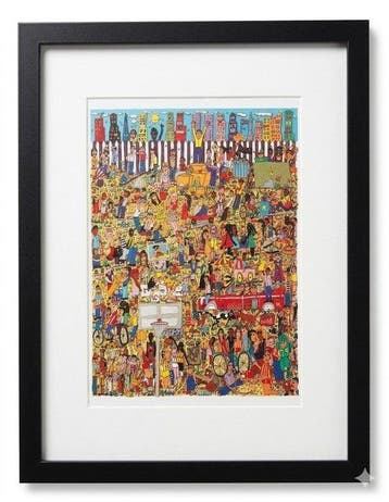 James Rizzi (1950-2011) - A lot of fun for City Kids