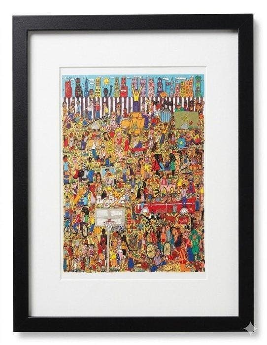 James Rizzi (1950-2011) - A lot of fun for City Kids (a1528651479