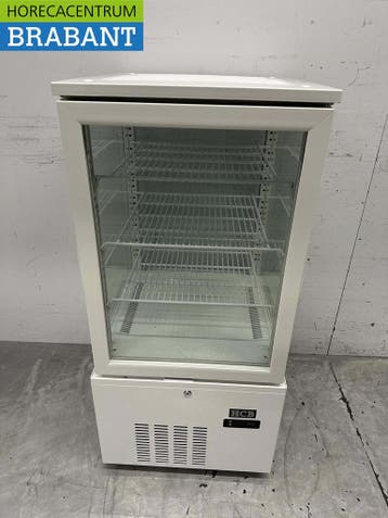Koelvitrine Gebaksvitrine Wit 130 liter 230V Horeca, Ophalen of Verzenden, Nieuw in verpakking