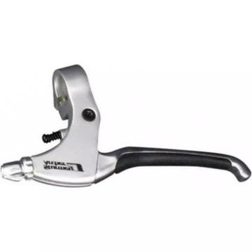 Sunrace Linker remhendel - Aluminium - Zilver met rubbere..., Ophalen of Verzenden, Nieuw, Overige typen