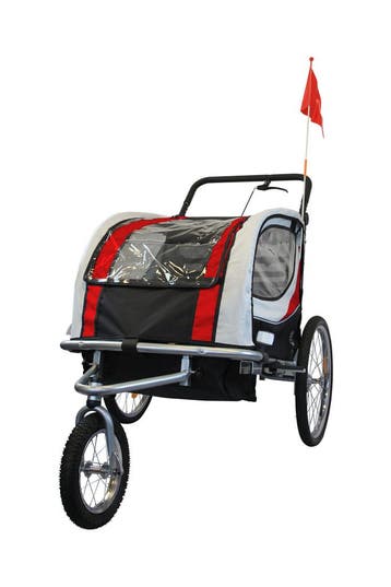Fietskar Kind | 2-Zits | A-kwaliteit | Beste Prijs, Fietsen en Brommers, Fietsaccessoires | Aanhangers en Karren, Opvouwbaar, Nieuw