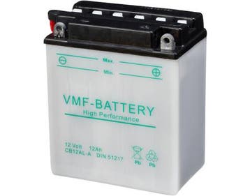 VMF Powersport accu | YB12AL-A | 12V 12Ah, Ophalen of Verzenden, Nieuw
