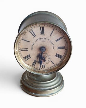 Reisklok - Japy freres 1860-1875 - Antiek Koper, Messing -