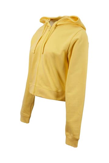 Organic Basics Hoodie in maat L Geel, Organic Basics, Verzenden, Zo goed als nieuw, Geel