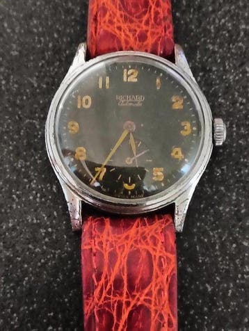Richard & Co. - Military Automatic Bumper - Zonder, Sieraden, Tassen en Uiterlijk, Horloges | Heren, Nieuw