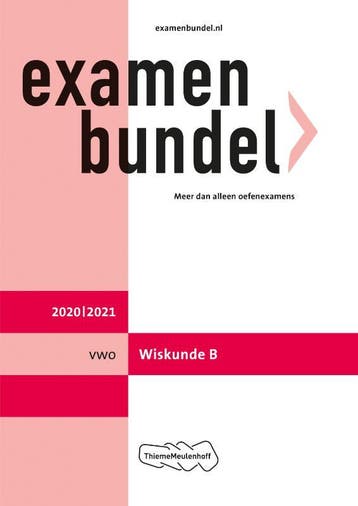Examenbundel vwo Wiskunde B 2020/2021 9789006781243, Boeken, Verzenden, Zo goed als nieuw