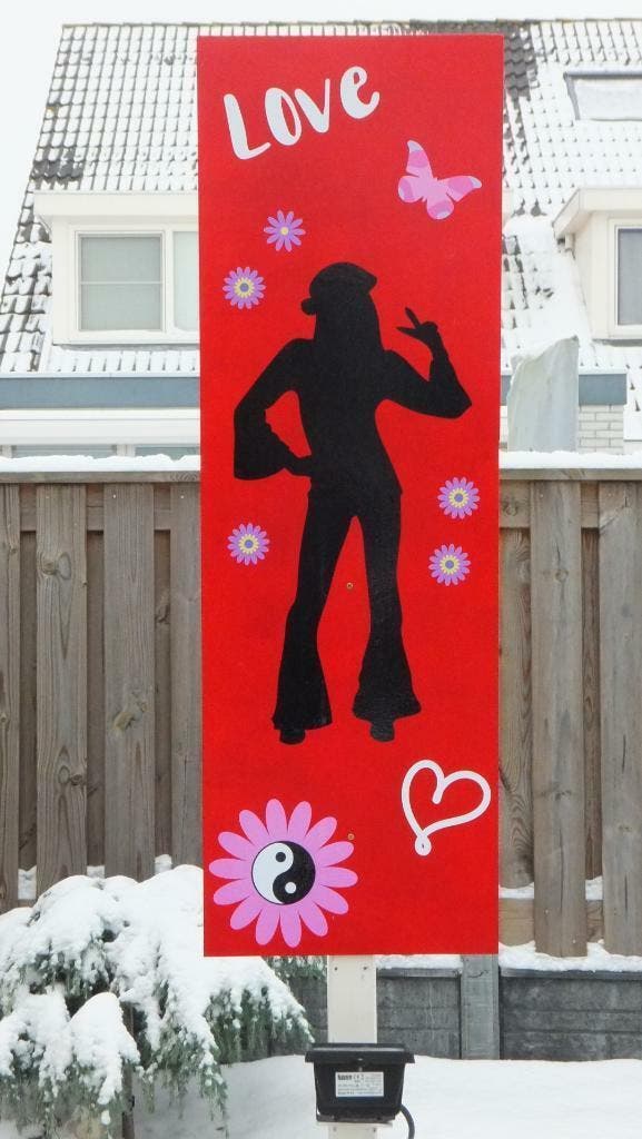 Diverse soorten straatversiering en feestpalen te huur, Hobby en Vrije tijd, Feestartikelen | Verhuur, Overige, Zo goed als nieuw