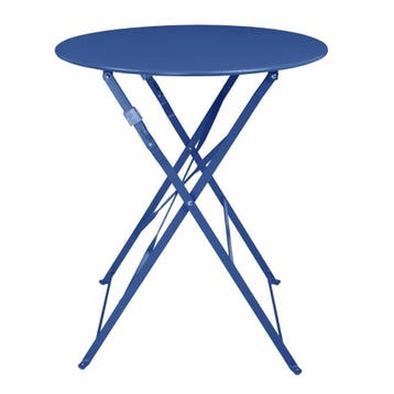 Bolero Perth Pavement Style Ronde Tafel Donker Marineblauw, Verzenden, Nieuw in verpakking