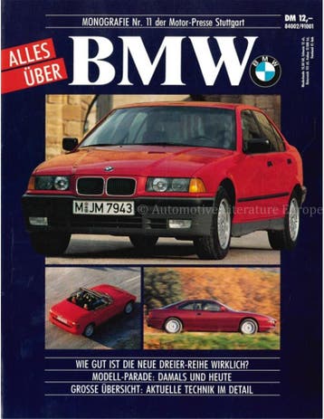 ALLES UBER BMW, EINE MONOGRAFIE (Nr.11) AUS DER, Nieuw, BMW, Author