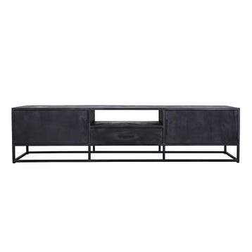 Tv-meubel Mangohout Brendon 210 cm, Verzenden, Nieuw, Overige houtsoorten, Industriële meubels
