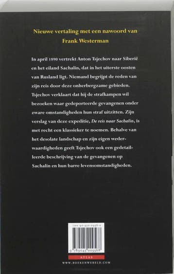 De reis naar Sachalin / Atlas Klassieke reizen 9789045009568, Boeken, Verzenden, Gelezen, Anton Tsjechov