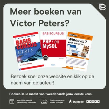 Basiscursus PHP 5.4 en MySQL - Victor Peters 9789012584999, Verzenden, Zo goed als nieuw, Victor Peters